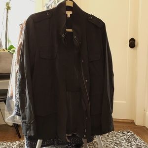 Soft breezy black jacket